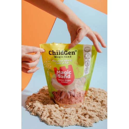 Childgen Kinetik Kum RefillPack 907 gr - Natural Childgen Kinetik Kum RefillPack 907 gr - Natural